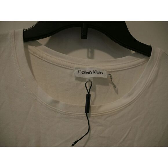 CALVIN KLEIN Women's Logo Tee L #1710-B5 - Picture 3 of 8